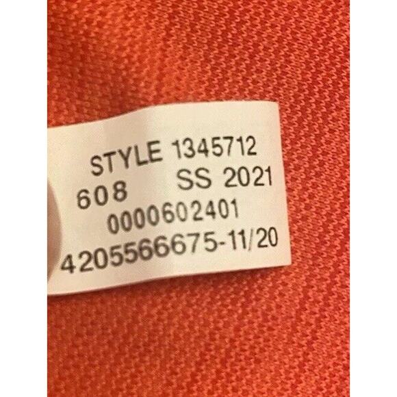 Under Armour Mens Loose Fit Red Long Sleeve Tech 1/2 Zip Pullover Shirt Medium - Picture 15 of 16